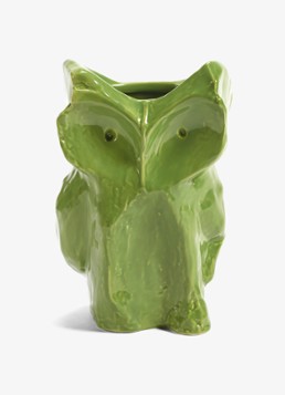 Serax Owl vaas van aardewerk S Groen - Deal