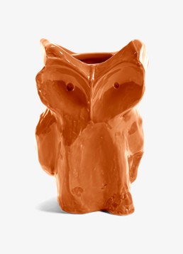 Serax Owl vaas S 23 cm Oranje - Deal