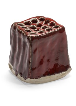 Serax Organisch gevormde vaas L 14 cm Rood - Deal