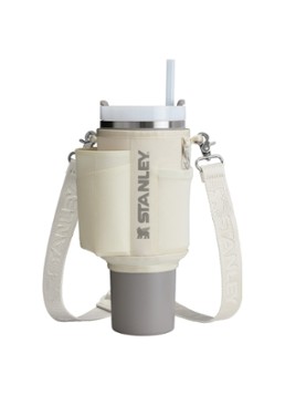 Stanley Dames De All-Day Quencher® Carry-All crossbodytas voor 1,18 liter thermofles in de kleur Cream / Beige, maat: 1.18L