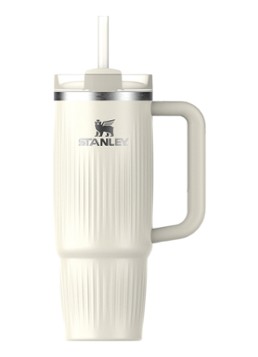 Stanley De Quencher® H2.0 Fluted thermosfles 89 cl Cream Gloss / Gebroken wit - Deal