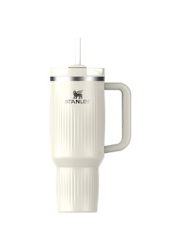 Stanley De Quencher® H2.0 Fluted thermosfles 1,18 liter Cream Gloss / Gebroken wit - Deal