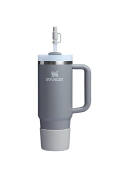 Stanley The Quencher® bekerhoes en rietjes dop 3-delig Grijs - Deal
