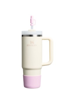 Stanley The Quencher® bekerhoes en rietjes dop 3-delig Roze