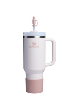 Stanley The Quencher® bekerhoes en rietjes dop 3-delig Zalmroze - Deal