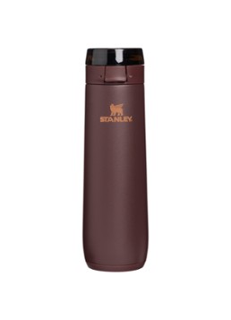 Stanley De Flowstate™ Spring waterfles 0,59 liter Donkerbruin