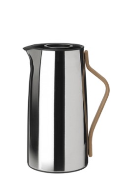 Stelton Emma koffiepot 1,2 liter Zilver - Deal