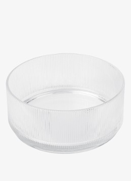 Stelton Pilastro serveerschaal 21 cm Transparant - Deal