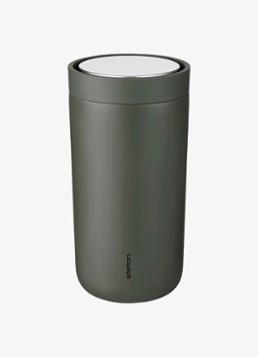 Stelton To Go Click thermosbeker 20 cl Donkergroen - Deal