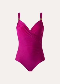 Miraclesuit Dames Siren corrigerend badpak in de kleur Rood, maat: 44