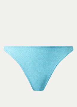 Banana Moon Dames Luna Sparklesun brazilian bikinislip met print in de kleur Turquoise, maat: L