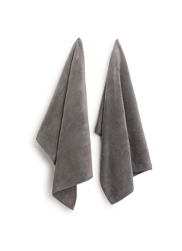 Tiseco Keukendoek 50 x 50 cm set van 2 Middengrijs - Deal