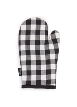 Tiseco Gingham ovenwant Zwart - Deal