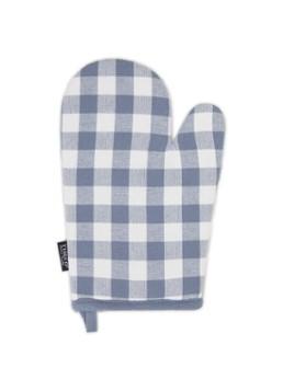 Tiseco Gingham ovenwant Blauwgrijs - Deal
