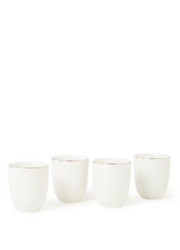 Tokyo Design Studio Nippon White kop 20 cl set van 4 Wit - Deal