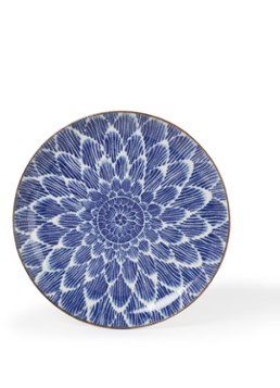 Tokyo Design Studio Ohuke Dahlia dinerbord 25 cm Donkerblauw - Deal