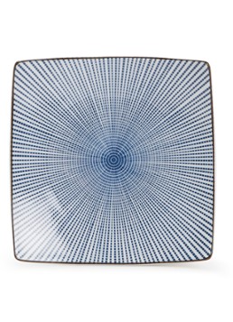 Tokyo Design Studio Sendan Blue sushi bord 19 cm Blauw - Deal