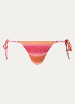 Seafolly Dames Spectrum brazilian bikinislip met lurex in de kleur Roze, maat: 42