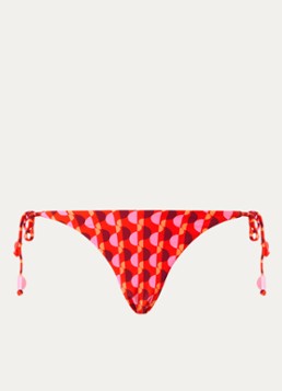 Seafolly Dames Bikinislip met geknoopt detail in de kleur Beige, maat: 42