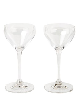 Riedel Nick & Nora cocktailglas 14 cl set van 2 Transparant - Deal