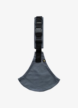 Wildride Meisjes Carrier peuterdraagzak in de kleur Blauwgrijs, maat: 38,5x69