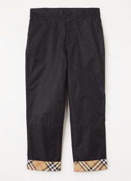 Burberry Jongens Sheldon loose fit pantalon in de kleur Zwart, maat: 164