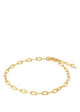 Pernille Corydon Dames Alba schakelarmband verguld in de kleur Goud, maat: OS