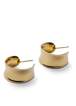 Pernille Corydon Dames Large Reflection oorringen verguld in de kleur Goud, maat: one size