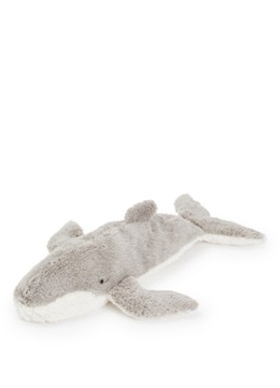 Senger Naturwelt Cuddly Animal Whale Small knuffel met warmtekussen 38 cm in de kleur Lichtgrijs, maat: ONE SIZE