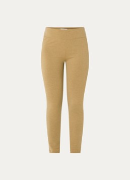 JOSH V Dames Merrit high waist slim fit legging in de kleur Khaki