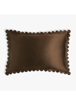 Dore & Rose Scallop Edge Pillowcase - kussensloop Chocolate Au Nuit No13 50x75 Beauty tools - Deal