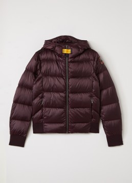 Parajumpers Meisjes Mariah puffer jack met donsvulling in de kleur Aubergine, maat: L=176