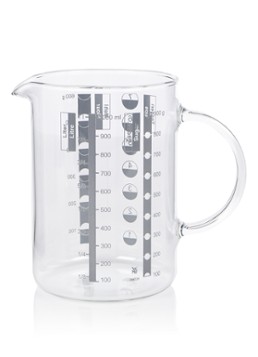 WMF Maatbeker 1 liter Transparant - Deal