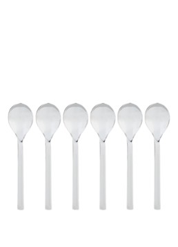 WMF Nuova koffie- en theelepelset 6-delig Zilver - Deal