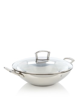 WMF Wok met glasdeksel Ø36 cm Roestvrijstaal - Deal