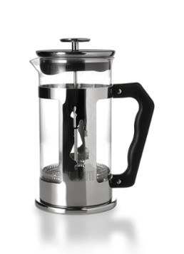 Bialetti Preziosa cafetière van borosilicaatglas1 liter Zilver - Deal