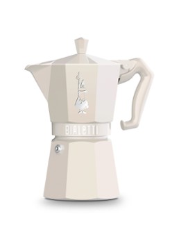 Bialetti Moka Exclusive percolator 6-kopjes Beige - Deal
