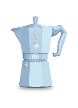Bialetti Moka Exclusive percolator 6-kopjes Lichtblauw - Deal