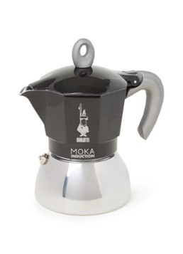 Bialetti Moka Inductie percolator 4-kops Zwart - Deal