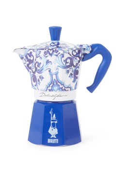 Bialetti Dolce & Gabbana Moka Express percolator 6-kops Royalblauw - Deal