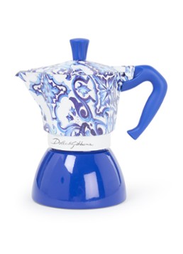 Bialetti Dolce & Gabbana Moka Induction percolator 6-kops Royalblauw - Deal