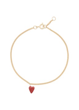 Anna + Nina Dames Heart Beat armband verguld
