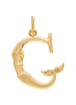 Anna + Nina Dames Initial muse hanger G verguld in de kleur Goud, maat: G