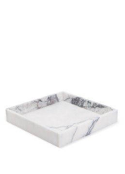 Stoned Dienblad 30 x 30 cm Wit - Deal