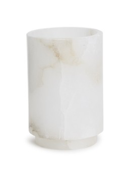 Stoned Moe waxinelichthouder L 15 cm Wit - Deal