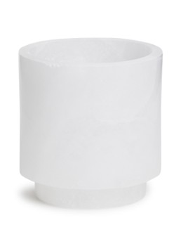 Stoned Eeny waxinelichthouder S 8 cm Wit - Deal