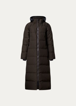 Canada Goose Dames Mystique gewatteerde parka met steekzakken in de kleur Donkerbruin, maat: L