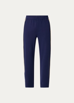 Axel Arigato Heren Curb straight fit joggingbroek met steekzakken in de kleur Royalblauw, maat: XL