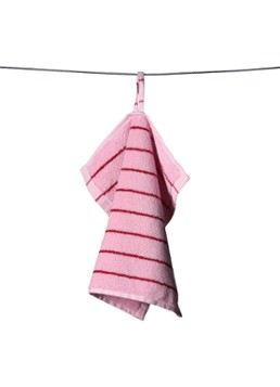 Bongusta Naram gastendoek - 600 gr/m2 - 30 x 30 cm Lichtroze