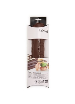 Lékué Bakmat voor macarons 24-vaks Donkerbruin - Deal